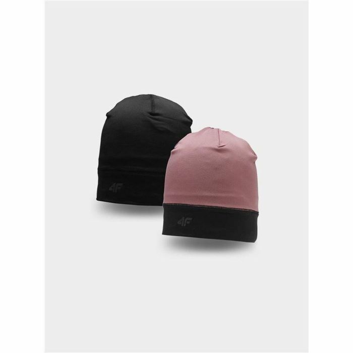 Gorro Deportivo 4F H4Z22-CAF008-54S Negro Rosa S/M 1