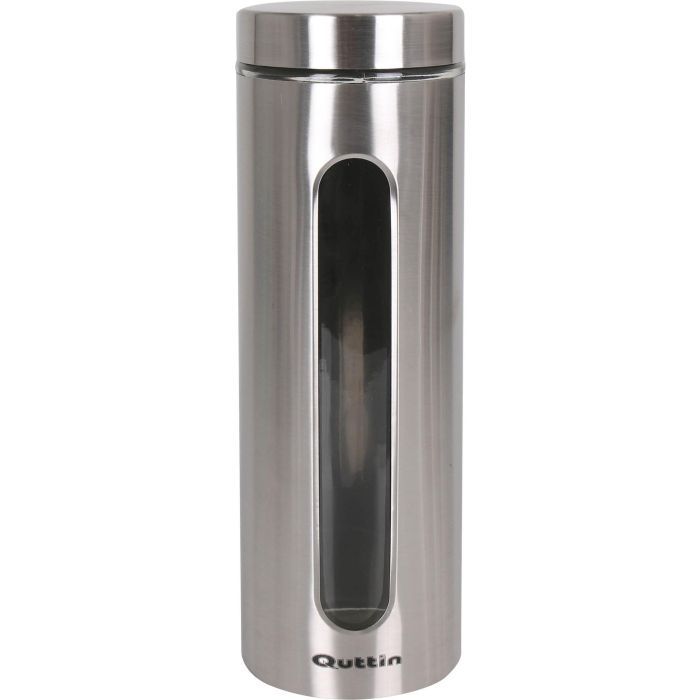 Tarro de Vidrio y Acero Quttin 2200 ml (12 Unidades) 1 Tarro de Vidrio y Acero Quttin 2200 ml (12 Unidades) 1