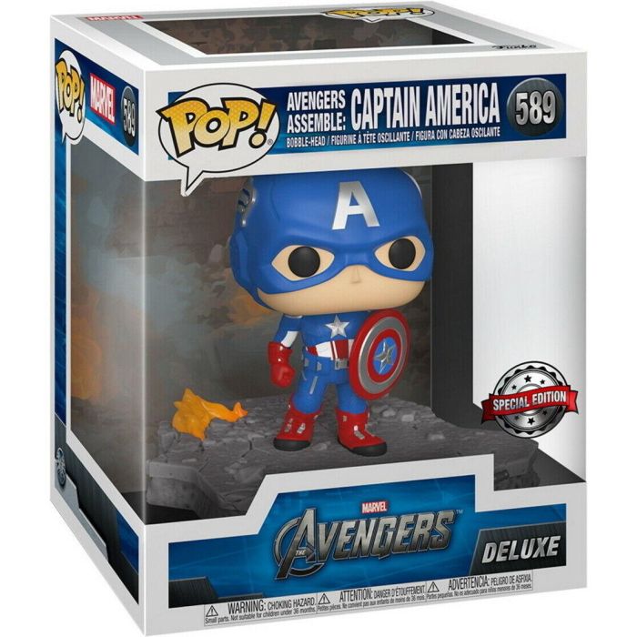 Funko Pop Deluxe Marvel Los Vengadores - Viuda Negra Assemble 1 Funko Pop Deluxe Marvel Los Vengadores - Viuda Negra Assemble 1