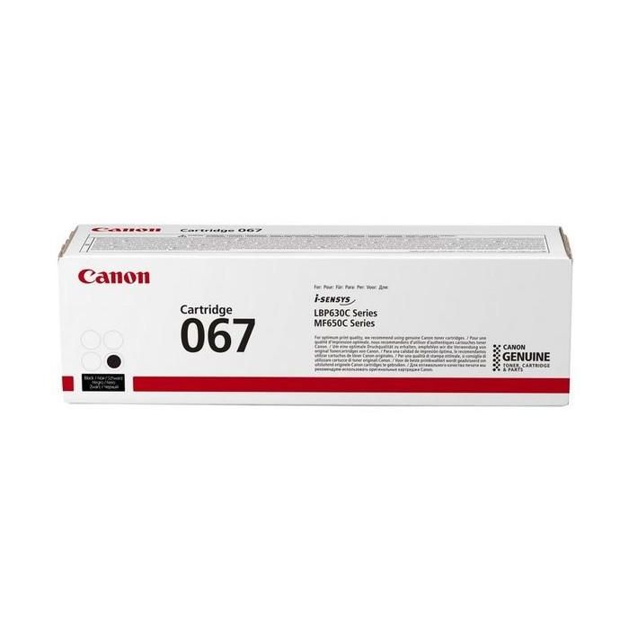 CANON - TONER 067 BK: NEGRO 1.350P. 0 CANON - TONER 067 BK: NEGRO 1.350P. 0