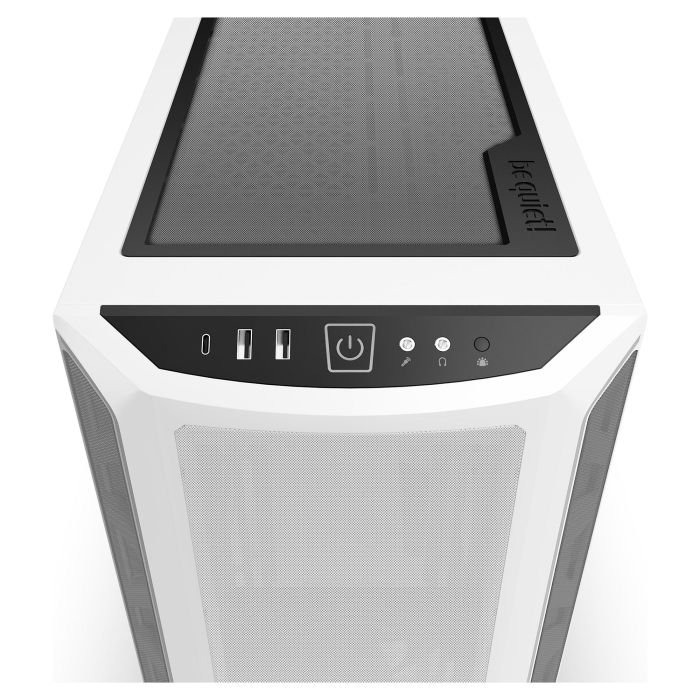 be quiet! SHADOW BASE 800DX White Midi Tower PC Blanco Acero Vidrio Templado ABS ATX EATX micro ATX Mini-ITX