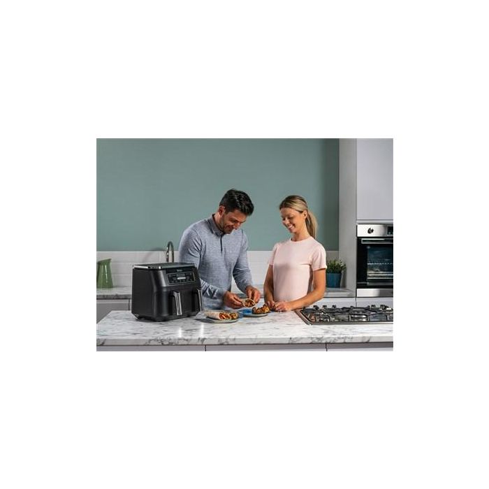 Ninja AF300EU Freidora de Aire 6 en 1 Dual Zone 7.6L, Cocina 2 Alimentos a la Vez, Max Crisp, Asar, Hornear, Deshidratar, Recalentar 11 Ninja AF300EU Freidora de Aire 6 en 1 Dual Zone 7.6L, Cocina 2 Alimentos a la Vez, Max Crisp, Asar, Hornear, Deshidratar, Recalentar 11
