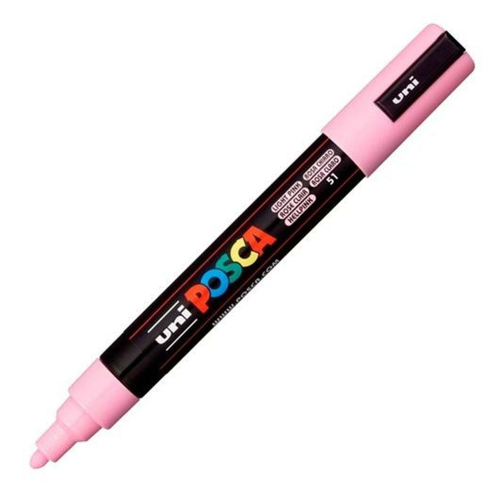 Marcador T.Opaca No Perm. Uni Posca 1,8 (Pc-5M) Rosa Claro 6 unidades 1
