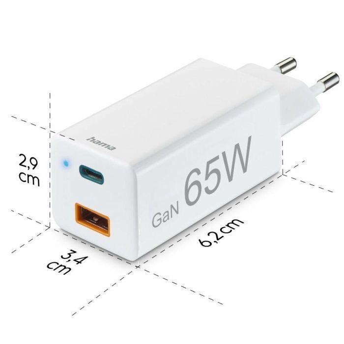 Cable USB Hama 00201643 Blanco Negro (1 unidad) 3 Cable USB Hama 00201643 Blanco Negro (1 unidad) 3