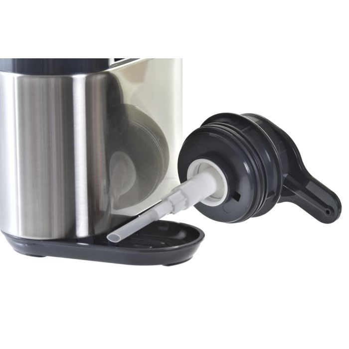 Dosificador DKD Home Decor Plateado Negro 13 x 16 x 18 cm 2 Dosificador DKD Home Decor Plateado Negro 13 x 16 x 18 cm 2