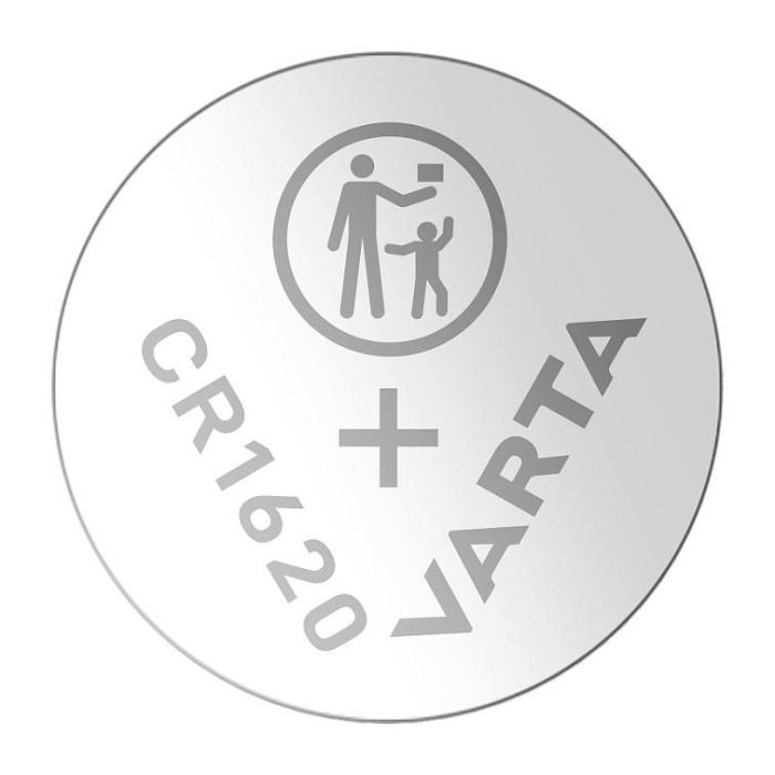 Varta 6620112401 Pila de Botón Litio CR1620 70mAh 1Ud 2