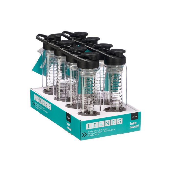 Botella Filtro 650Ml Leknes 9x24x7cm (Set de 24) 2 Botella Filtro 650Ml Leknes 9x24x7cm (Set de 24) 2