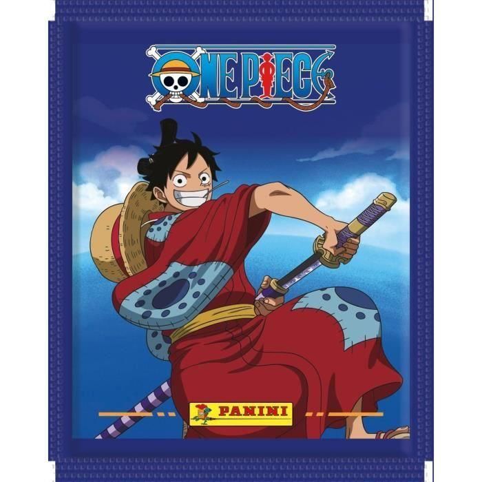 Panini PAN8051708023602 Caja - ONE PIECE ROAD TO EGGHEAD - 8 fundas - 64 cartas 1