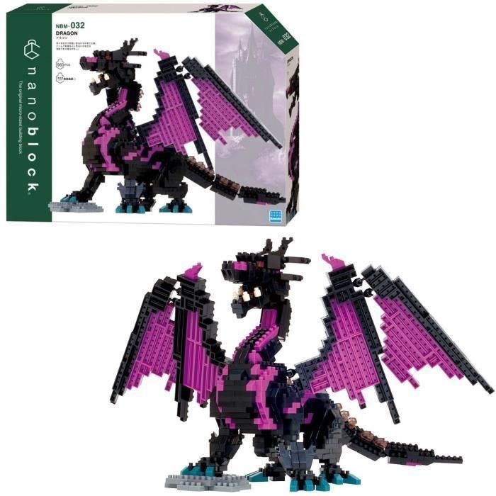 Figura de ladrillo - BANDAI - NANOBLOCK - Dragon Deluxe - 960 piezas 4 Figura de ladrillo - BANDAI - NANOBLOCK - Dragon Deluxe - 960 piezas 4
