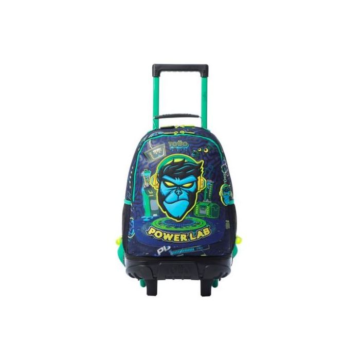 Totto Mochila Morral Ruedas Kong Lab M MJ03KLB005-2410-8JDM Infantil Azul Marino Poliester 4 Totto Mochila Morral Ruedas Kong Lab M MJ03KLB005-2410-8JDM Infantil Azul Marino Poliester 4