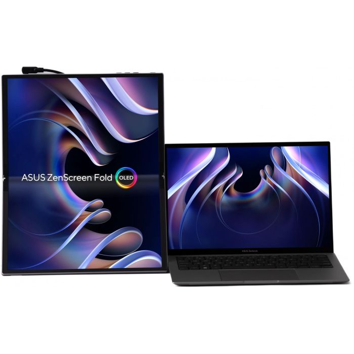 ASUS MQ17QH Monitor ZenScreen Fold 17.3" OLED Quad HD (2560x1920) 4:3 Plata 6