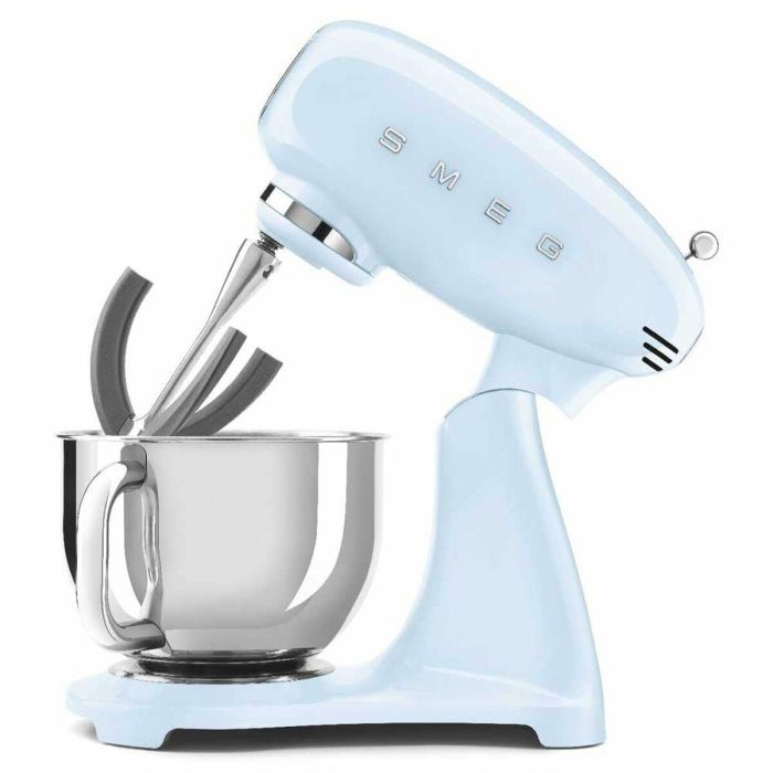 Batidora-Amasadora Smeg SMF03PBEU Azul Pastel 4,8 L 4 Batidora-Amasadora Smeg SMF03PBEU Azul Pastel 4,8 L 4