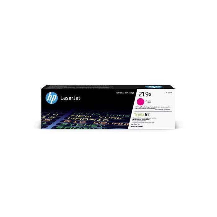 Hp Toner Magenta Laserjet Pro 3202 Printer, Hp Laserjet Mfp 3302 Printer - 219X Hp Toner Magenta Laserjet Pro 3202 Printer, Hp Laserjet Mfp 3302 Printer - 219X