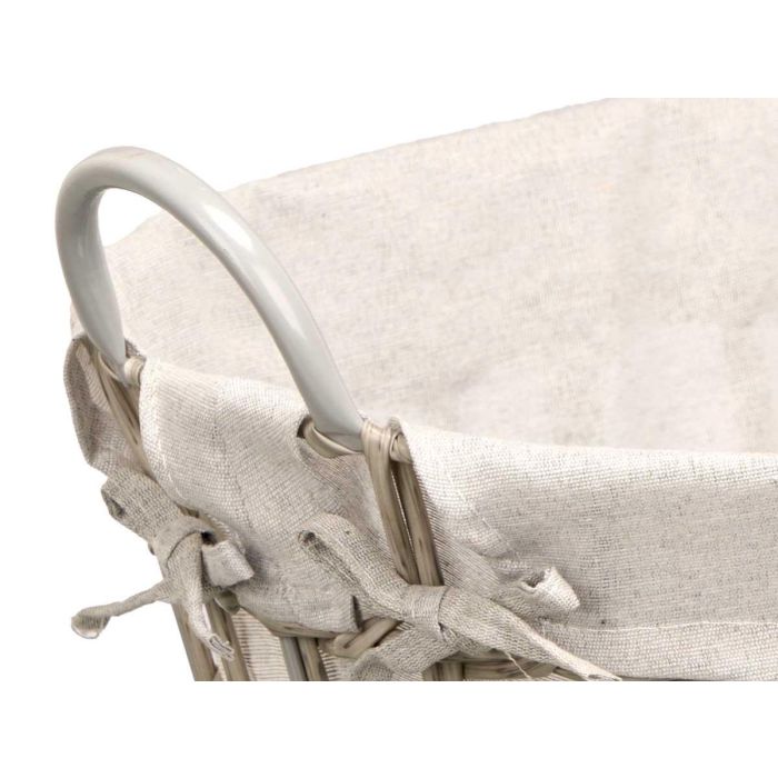 Cesto Ovalado Asas Gris Peq Kipit 52X26CM (12 Unidades) 3 Cesto Ovalado Asas Gris Peq Kipit 52X26CM (12 Unidades) 3