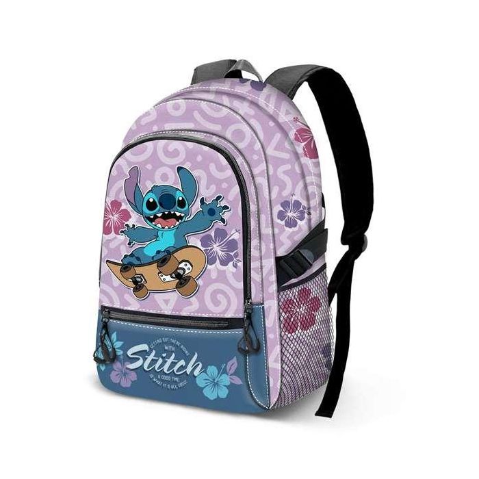 Karactermania Fight FAN 2.2 Mochila Escolar Lilo y Stitch Skate 31x18x44 cm Edad Mínima +3 Años Karactermania Fight FAN 2.2 Mochila Escolar Lilo y Stitch Skate 31x18x44 cm Edad Mínima +3 Años
