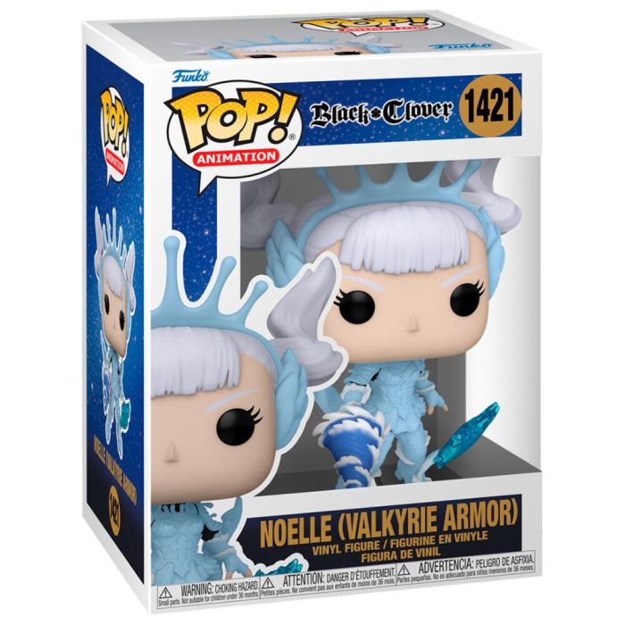 Funko Pop Noelle Armadura de Valkiria Black Clover Figura de Vinilo 9 cm 1 Funko Pop Noelle Armadura de Valkiria Black Clover Figura de Vinilo 9 cm 1