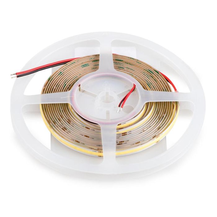 Tira LEDs COB 50W 5.000Lm CRI90 6000ºK IP20 24VDC x5M 50.000H [SUR-FCOB378-24V-CW 2