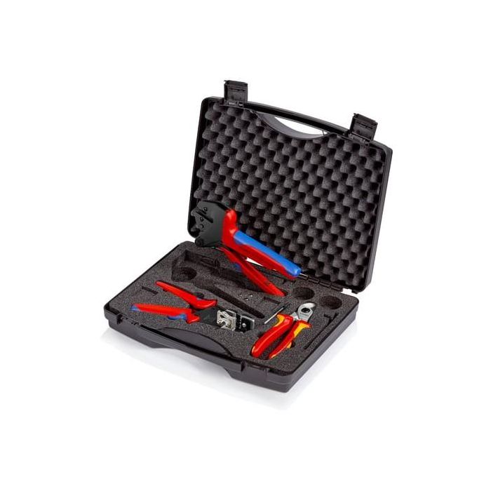 KNIPEX Werkzeugkoffer fr Photovoltaik 1 KNIPEX Werkzeugkoffer fr Photovoltaik 1