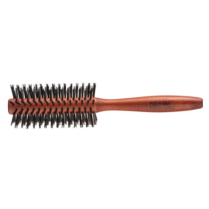EUROSTIL Cepillo circular de madera y nylon 18mm para mujer