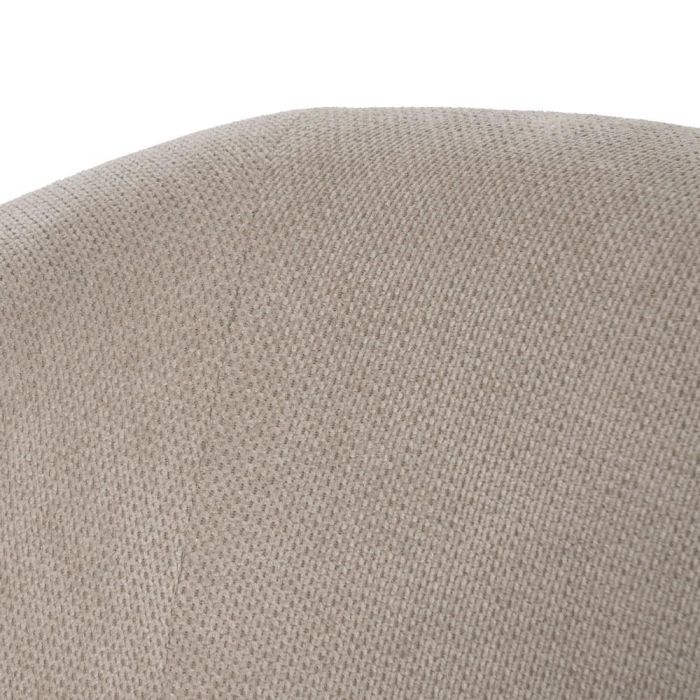 Sillón Beige Tejido-Metal 77 X 72 X 68 cm