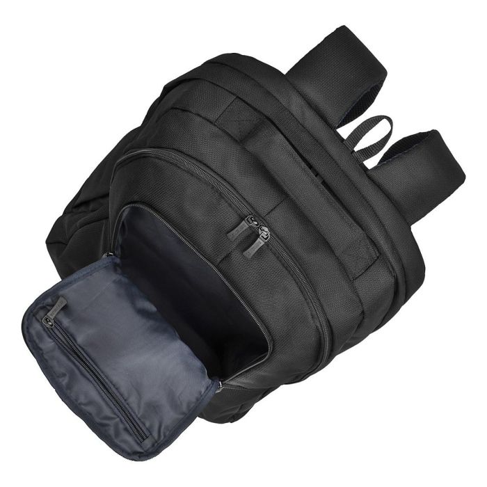 Rivacase Mochila 8460 Tegel para Portátil de hasta 17.3 Pulgadas, Eco, Negro