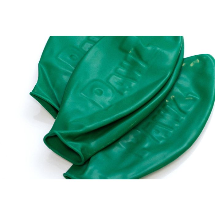 Pawz Botas para Perro Verdes XL - Pack de 12 Unidades de Goma Natural Biodegradable para Nieve, Hielo y Suelo Caliente 4