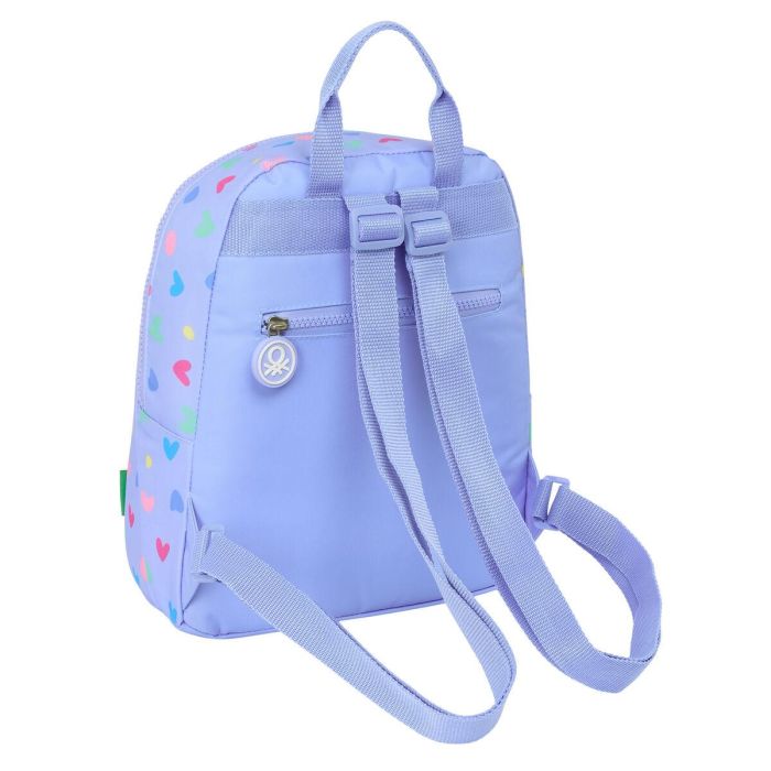 Mochila Casual Benetton Lila Lila 25 x 30 x 13 cm 3