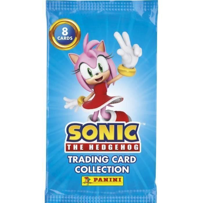 Blister - PANINI - Sonic the Hedgehog Classic - 5 bolsillos - 2 cartas Edición Limitada 4 Blister - PANINI - Sonic the Hedgehog Classic - 5 bolsillos - 2 cartas Edición Limitada 4