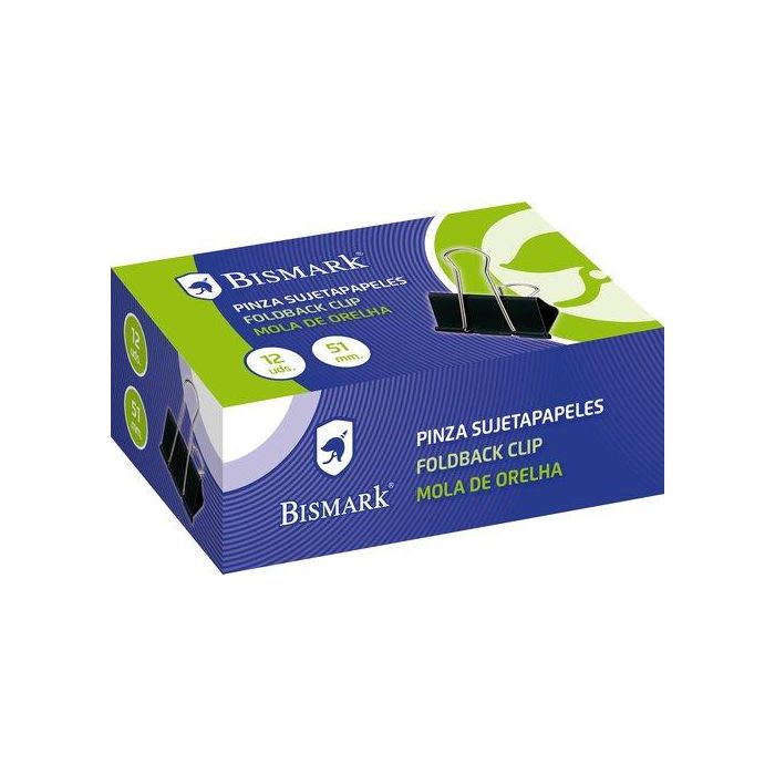 Pinza Pala Abatible Bismark 51 Mm. Caja De 12