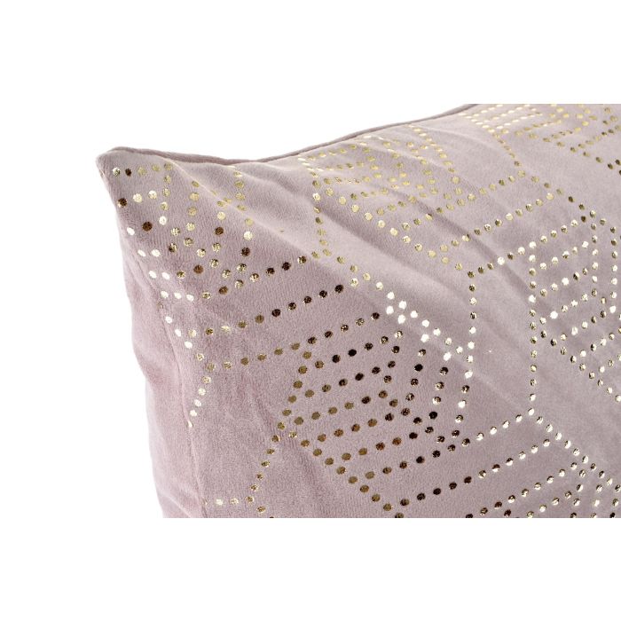 DKD Home Decor Cojín Moderno Rosa Verde 10 x 45 x 45 cm (4 Unidades) 1