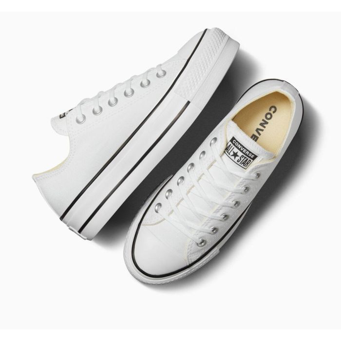 Zapatillas Deportivas Mujer Converse ALL STAR LIFT Blanco 3 Zapatillas Deportivas Mujer Converse ALL STAR LIFT Blanco 3