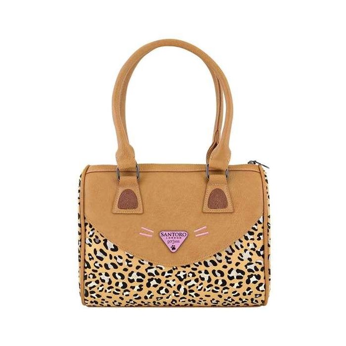 Bolso de Mano Gorjuss Leopardo (28 x 22 x 13 cm) 2 Bolso de Mano Gorjuss Leopardo (28 x 22 x 13 cm) 2