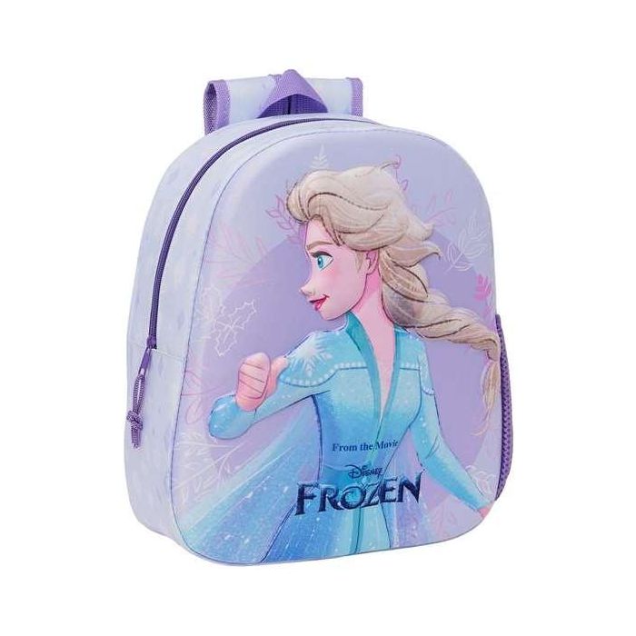 Safta Mochila 3D Frozen II 27x33x10cm - Ideal para Niñas, Edad Recomendada 3 Años 4 Safta Mochila 3D Frozen II 27x33x10cm - Ideal para Niñas, Edad Recomendada 3 Años 4