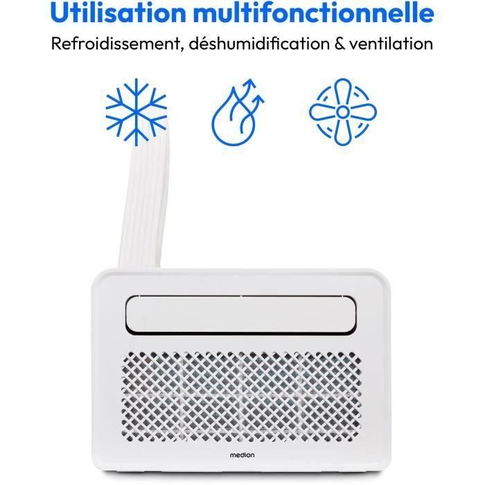 Aire acondicionado para autocaravanas - MEDION - P502 - 5000 Btu - Para estancias de hasta 12 m2 5