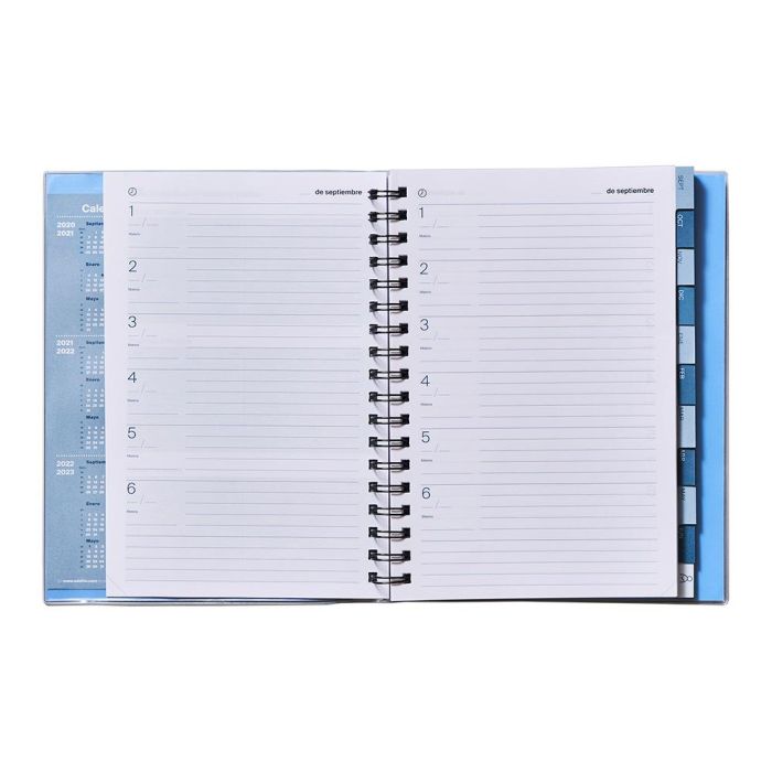 Additio Cuaderno De Todas Las Clases Para El Profesorado D-P Espiral Doble 256 Páginas Pvc C-Surtidos 3