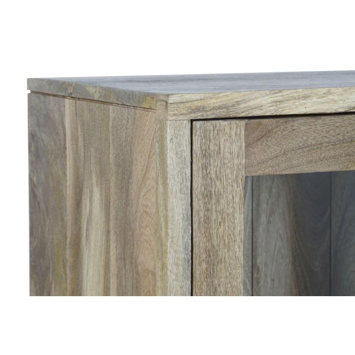 DKD Home Decor Vitrina Moderno Mango y Cristal 90 x 40 x 142 cm 1