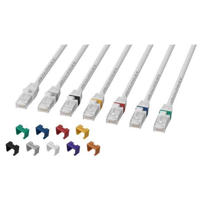 Lanview SmartClick Cable de Red CAT6A UTP 25m Blanco LSZH Alta Flexibilidad Lanview SmartClick Cable de Red CAT6A UTP 25m Blanco LSZH Alta Flexibilidad