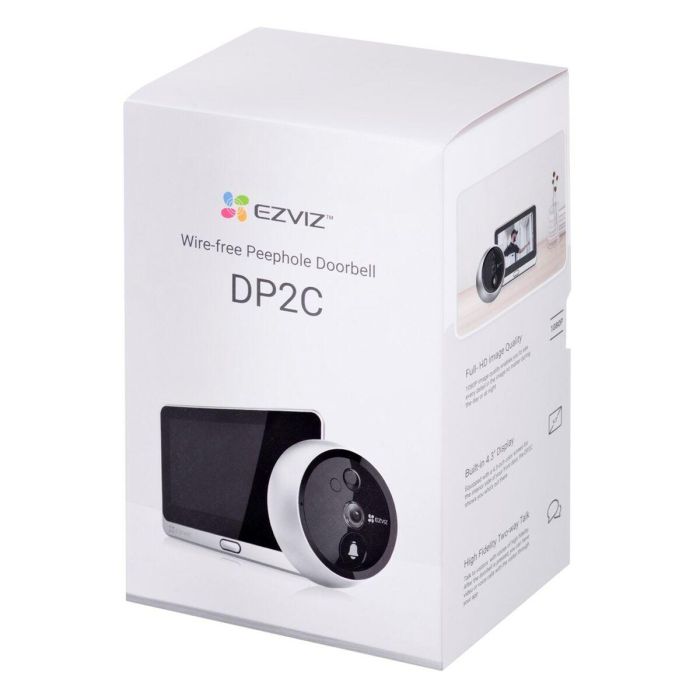 Ezviz CS-DP2C Mirilla Digital Smart Visor de Puerta 4.3'' Full HD Wi-Fi Audio Bidireccional Visión Nocturna H.265 1 Ezviz CS-DP2C Mirilla Digital Smart Visor de Puerta 4.3'' Full HD Wi-Fi Audio Bidireccional Visión Nocturna H.265 1