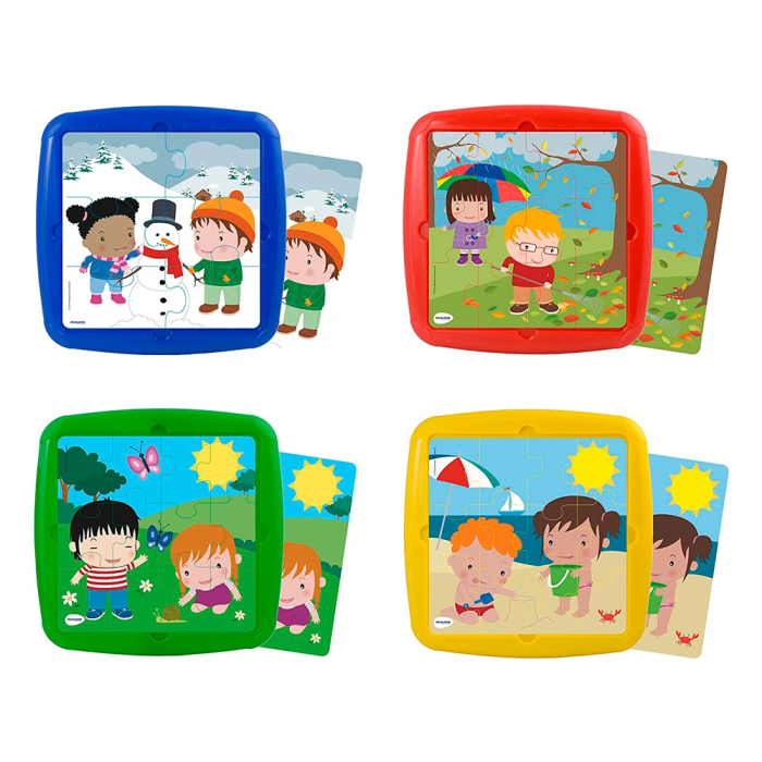 Miniland Puzle Las Estaciones Set 4 Unidades 12 Piezas 1 Miniland Puzle Las Estaciones Set 4 Unidades 12 Piezas 1