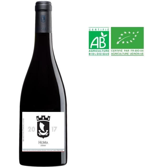 Les Vignerons Parisiens Homa Syrah - Vino tinto de Francia - Ecológico