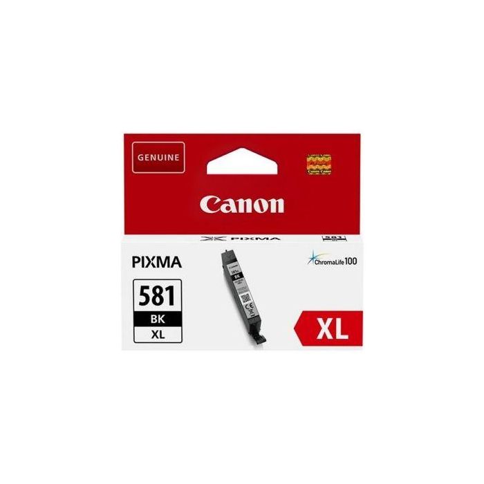 Cartucho de Tinta Original Canon CLI-581BKXL Alta Capacidad/ Negro