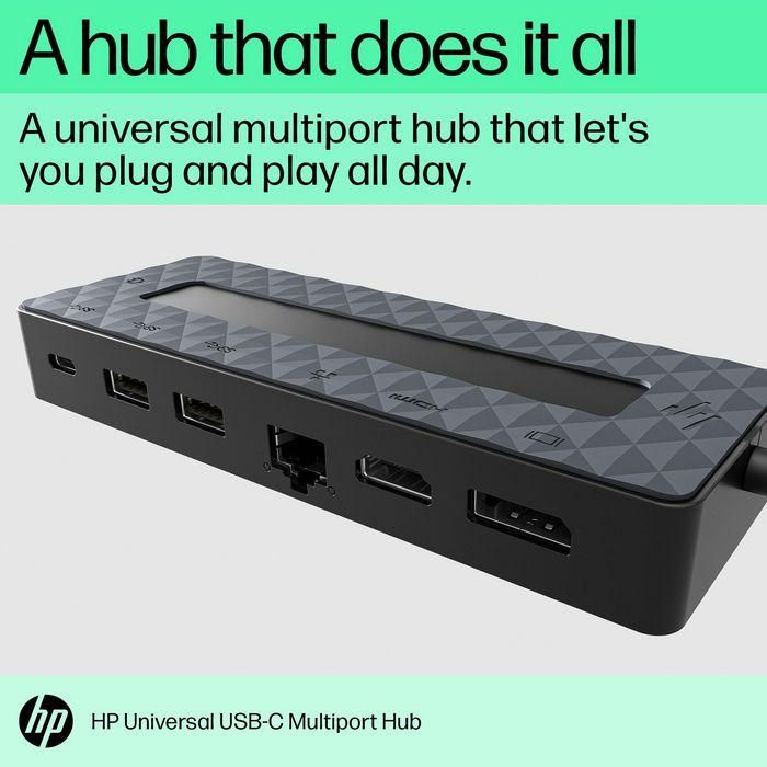 HP Universal USB-C Multiport Hub 6 HP Universal USB-C Multiport Hub 6