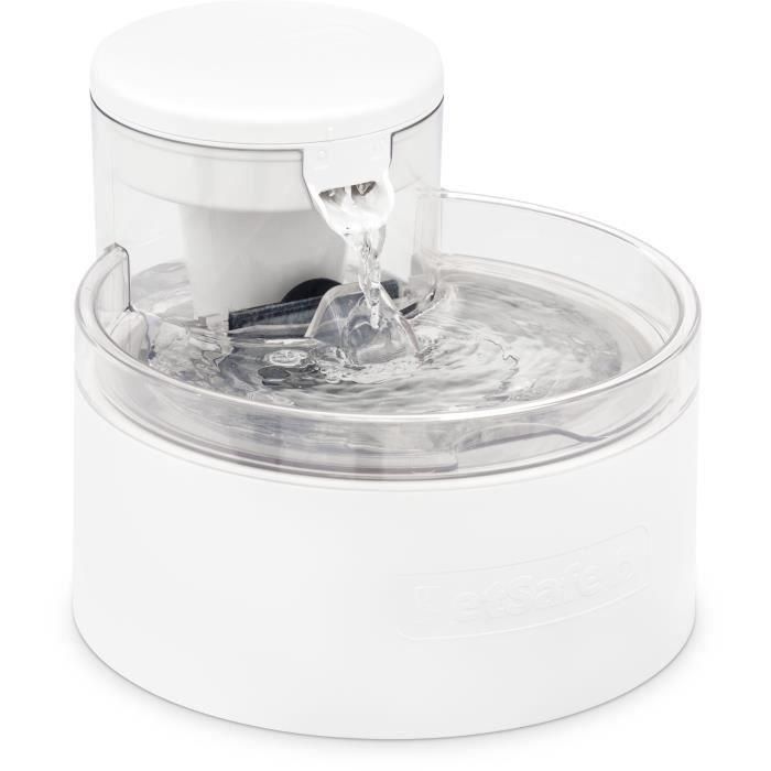 Fuente de agua - PETSAFE - OUTLAST - 1,8 L - Blanco Fuente de agua - PETSAFE - OUTLAST - 1,8 L - Blanco