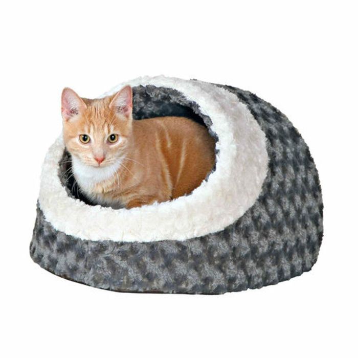 Cueva para gato Trixie Kaline Gris Crema 35 × 26 × 41 cm 5 Cueva para gato Trixie Kaline Gris Crema 35 × 26 × 41 cm 5