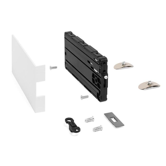 Effegi Brevetti Tapa para mecanismo Slimwinch tipo herraje embutir acabado blanco 2