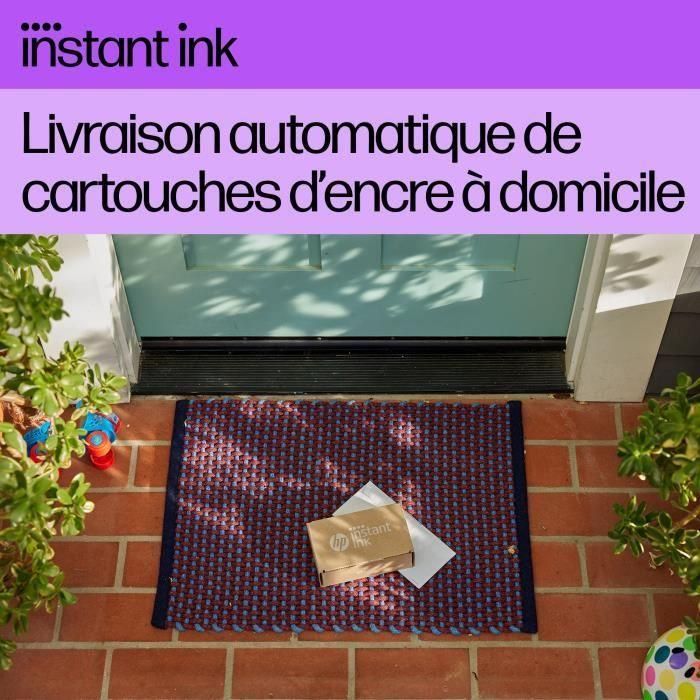 HP Impresora Todo en Uno Deskjet 4222e Inyección de Tinta Color, Copia y Escaneo con 3 Meses de Tinta Instantánea Incluida HP+ 4