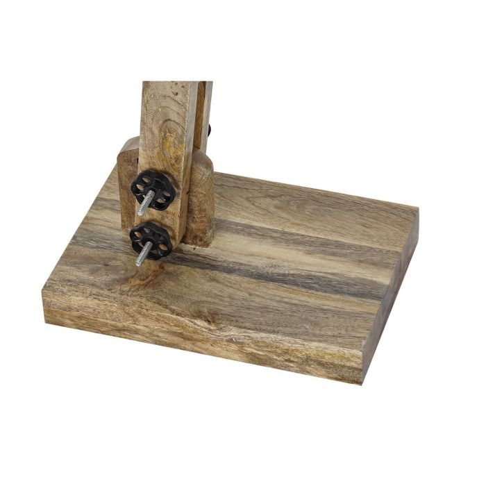 DKD Home Decor Lámpara de Pie Loft Marrón y Negro Mango y Metal 85 x 25 x 140 cm 1