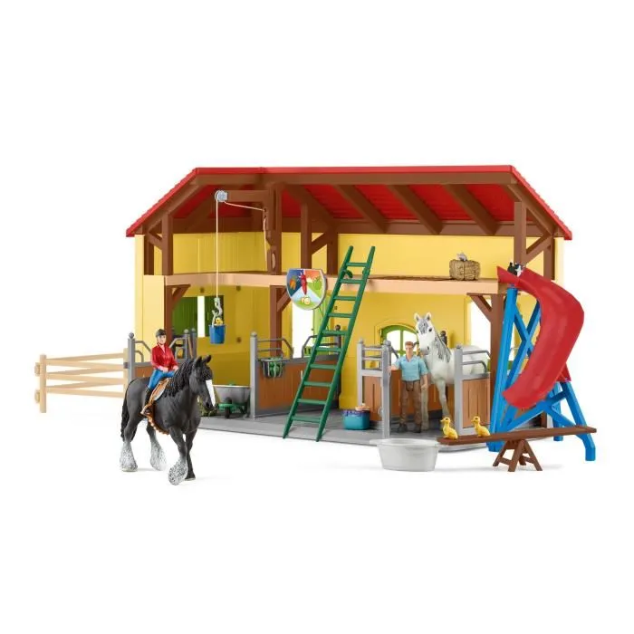 Schleich 42485 Estable Rango Mundial Agrícola 1