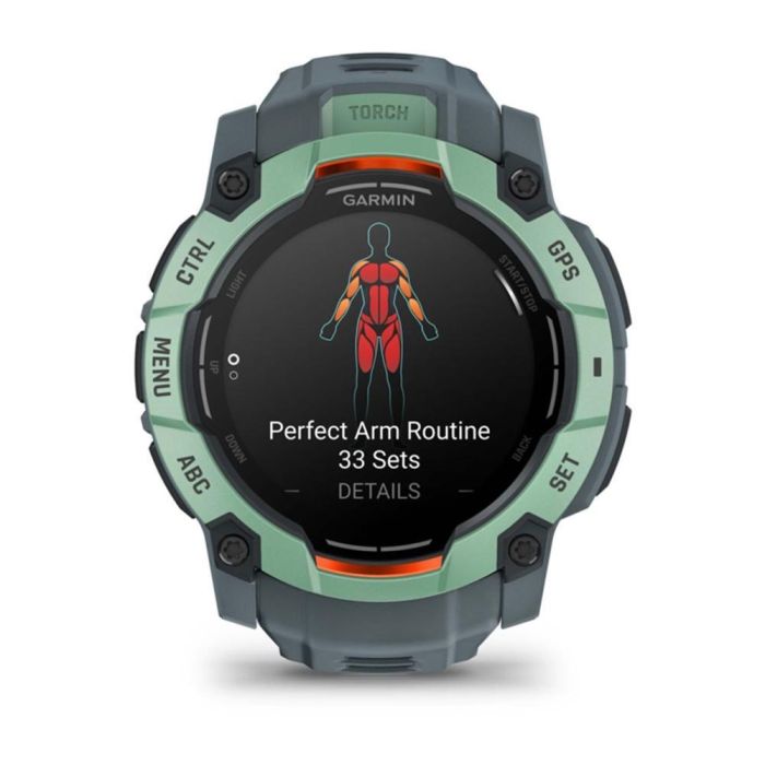 Garmin Instinct 3 AMOLED 3,3 cm (1.3") 50 mm Digital 416 x 416 Pixeles Pantalla táctil Verde GPS (satélite) 1