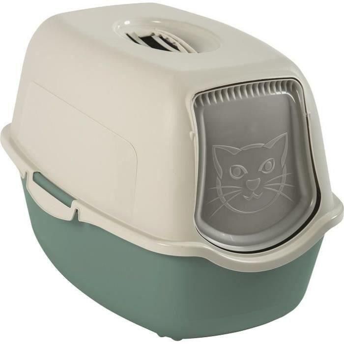 Cat Toilet Eco Bailey Blanco Verde Salvia Cat Toilet Eco Bailey Blanco Verde Salvia